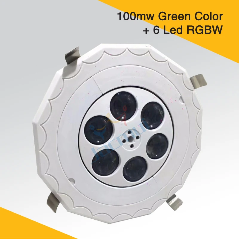 New Model 6 Led Ceiling 100mW Green Laser Light DMX Control Stage Club DJ Party Show
New Model 6 Led Ceiling 100mW Green Laser Light DMX Control Stage Club DJ Party Show