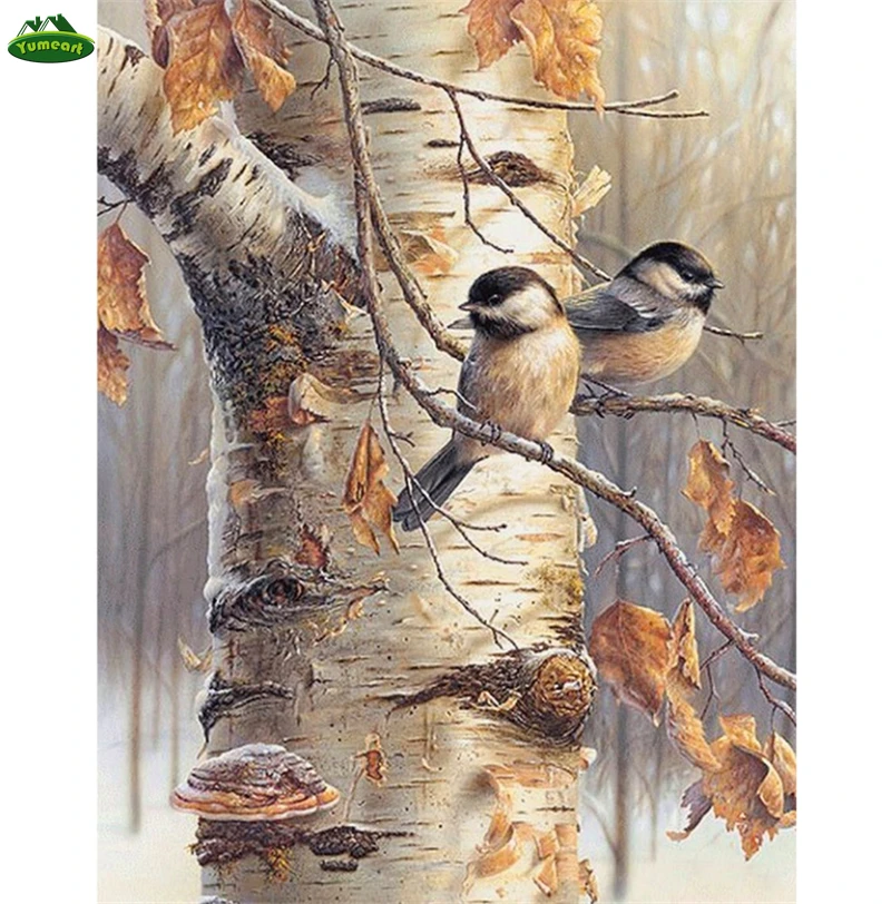 Yumeart Handmade 5D Diamond Painting"Birds on Branches"Diamond Embroidery Cross Stitch Autumn Forest Tree Needle Arts & Crafts
Yumeart Handmade 5D Diamond Painting"Birds on Branches"Diamond Embroidery Cross Stitch Autumn Forest Tree Needle Arts & Crafts