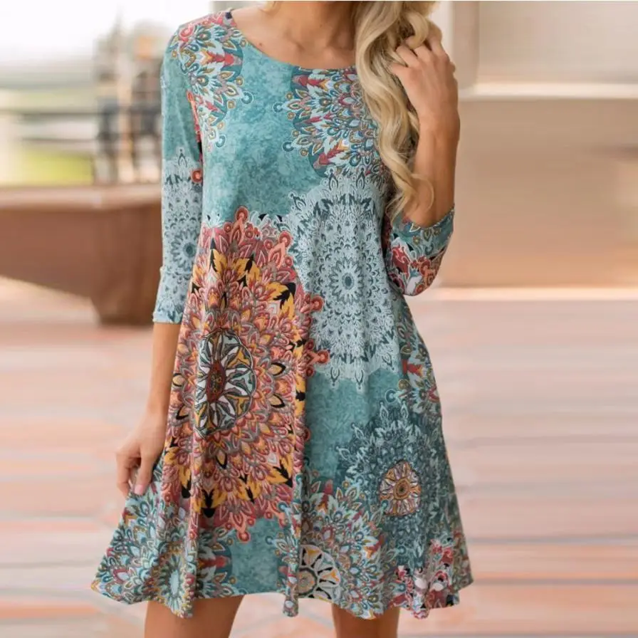 women dress elegant Long Sleeve Overalls for women Vintage Boho Maxi Evening Party Beach Floral Dress regular 3JULY4
women dress elegant Long Sleeve Overalls for women Vintage Boho Maxi Evening Party Beach Floral Dress regular 3JULY4