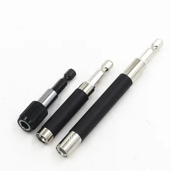 New 3Pcs 1/4 Inch Hex Bit Tip Holder Screwdriver Bit Extension Bar screwdriver 60MM 80MM120MM telescopic shank connecting piece
New 3Pcs 1/4 Inch Hex Bit Tip Holder Screwdriver Bit Extension Bar screwdriver 60MM 80MM120MM telescopic shank connecting piece