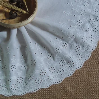 3 Yards / Pure Cotton Fabric Lace White Accessories, Lace Side Tablecloth Skirt Decoration DIY Curtain Cloth,width 18cm YS0252
3 Yards / Pure Cotton Fabric Lace White Accessories, Lace Side Tablecloth Skirt Decoration DIY Curtain Cloth,width 18cm YS0252