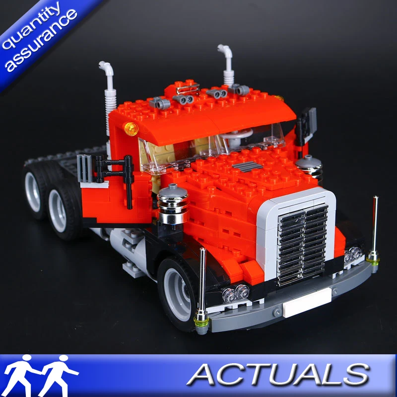 3 In 1 24023 Creator Big Rig Building Blocks Kit Compatible with Lego 4955 Technic Big Truck Car Model Bricks Boy Toys
3 In 1 24023 Creator Big Rig Building Blocks Kit Compatible with Lego 4955 Technic Big Truck Car Model Bricks Boy Toys