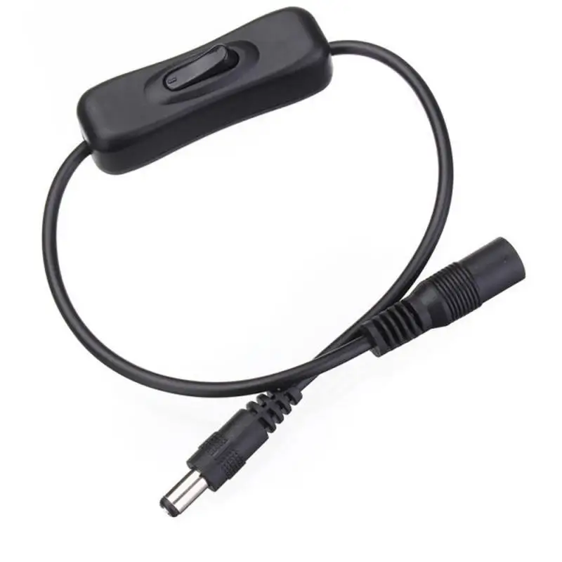1pcs DC 5.5*2.1mm Black Power Plug Connector Switch on/off LED Strip Wire Switch Cable For SMD 5050 3528 Single Color Strip ligh
1pcs DC 5.5*2.1mm Black Power Plug Connector Switch on/off LED Strip Wire Switch Cable For SMD 5050 3528 Single Color Strip ligh