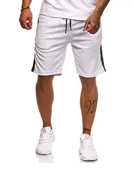 Men's New Sports And Casual Five-point Pants Plain Color Fitness Training Baggy Stitching Stripe Pants
Men's New Sports And Casual Five-point Pants Plain Color Fitness Training Baggy Stitching Stripe Pants