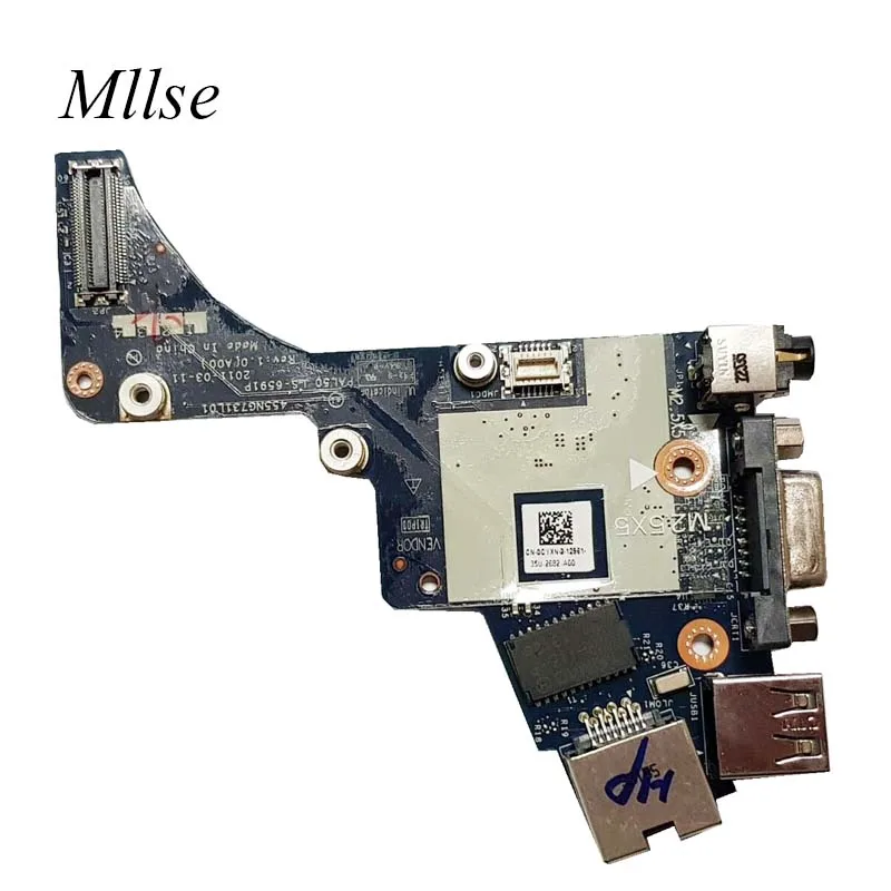 For Dell E6420 Audio Ethernet USB VGA Port Board CN-0CYXNG 0CYXNG CYXNG PAL50 LS-6591P 100% Tested free Shipping
For Dell E6420 Audio Ethernet USB VGA Port Board CN-0CYXNG 0CYXNG CYXNG PAL50 LS-6591P 100% Tested free Shipping