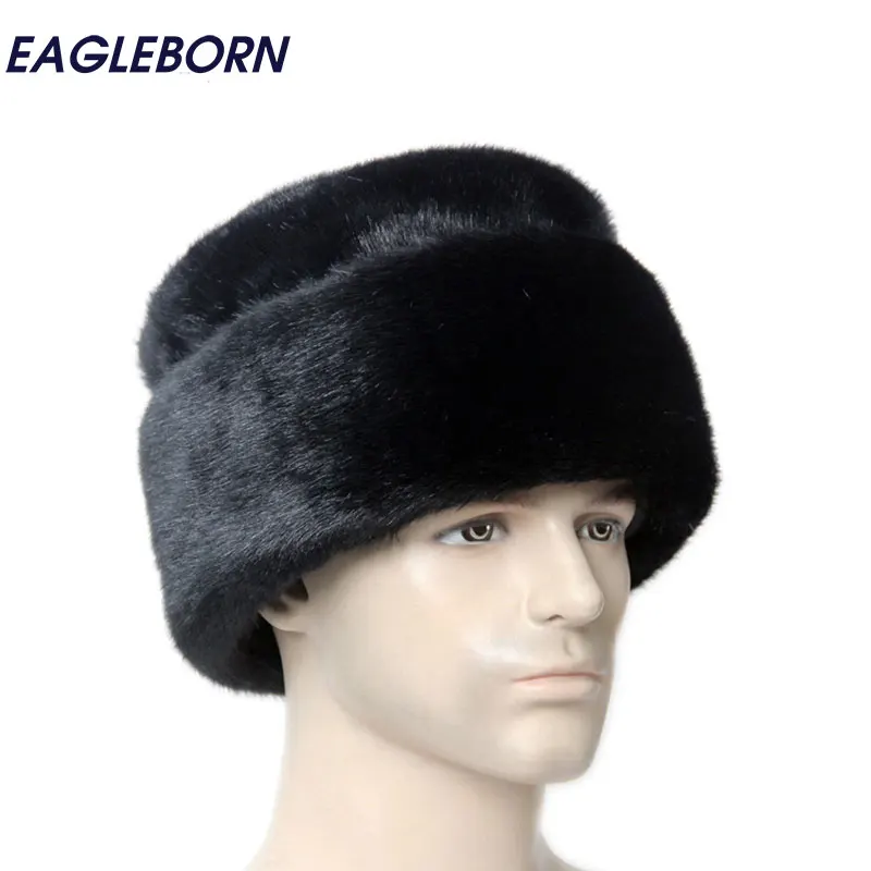 2019 Winter Caps Men Bomber Hats Faux Fur Cap Outdoors Warm Thicken Man Cap Retro Stylish Snow Hat Russian Classical
2019 Winter Caps Men Bomber Hats Faux Fur Cap Outdoors Warm Thicken Man Cap Retro Stylish Snow Hat Russian Classical