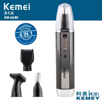 kemei 4 in 1 electric nose trimmer rechargeable men's ear nose hair cutter women face care beard shaver for nose & ear
kemei 4 in 1 electric nose trimmer rechargeable men's ear nose hair cutter women face care beard shaver for nose & ear