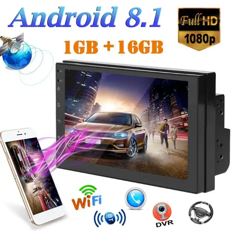 9219 7 inch Android 8.1 Car Stereo WiFi USB Radio GPS Navigation 2 Din Head Unit With Rear Camera Multimedia Player
9219 7 inch Android 8.1 Car Stereo WiFi USB Radio GPS Navigation 2 Din Head Unit With Rear Camera Multimedia Player