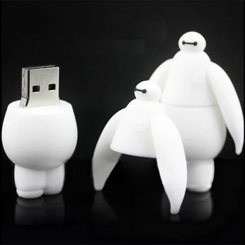Cartoon Baymax Usb Flash Drive 64GB 128GB 512GB 1TB Cute Pen Drive 2TB Usb 3.0 Stick Big Hero 6 Flash Memory Card Pendrives Gift
Cartoon Baymax Usb Flash Drive 64GB 128GB 512GB 1TB Cute Pen Drive 2TB Usb 3.0 Stick Big Hero 6 Flash Memory Card Pendrives Gift