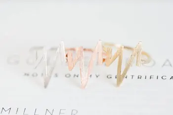 Fashion lightning ring, Wave curve ring Gold-color silver Plated rose Gold-color rings, wholesale 30 PCS/lot
Fashion lightning ring, Wave curve ring Gold-color silver Plated rose Gold-color rings, wholesale 30 PCS/lot
