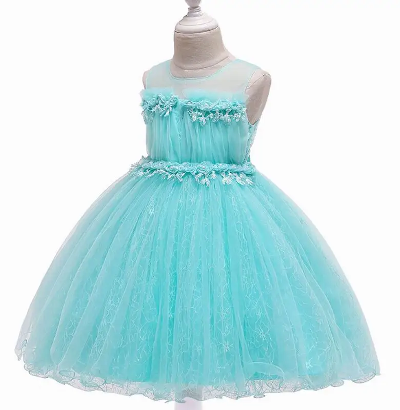 Princess Dress for Girls Fold flowers Fluffy Sleeveless Girl Wedding Birthday Party Dress Children Clothing 3-10T L5132
Princess Dress for Girls Fold flowers Fluffy Sleeveless Girl Wedding Birthday Party Dress Children Clothing 3-10T L5132