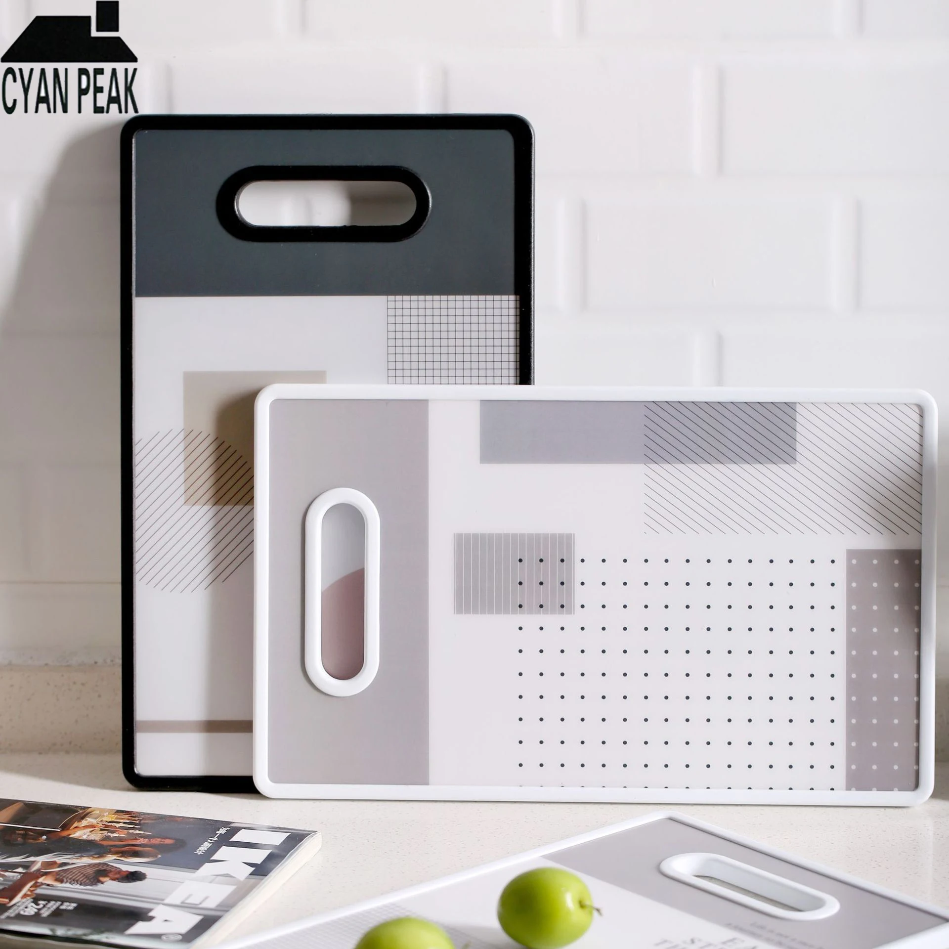 Plastic Chopping Board Kitchen Non-slip Cutting Board Food Cut Chopping Block Vegetable Defrosting Cutting Block Household Tool
Plastic Chopping Board Kitchen Non-slip Cutting Board Food Cut Chopping Block Vegetable Defrosting Cutting Block Household Tool