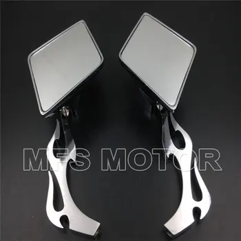 For Harley Davidson or metric Bike CHROME Motorcycle Accessories Diamond Flame Stem Mirrors
For Harley Davidson or metric Bike CHROME Motorcycle Accessories Diamond Flame Stem Mirrors