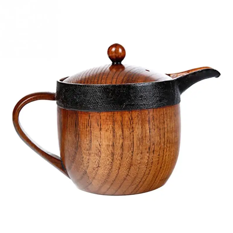 Nature Heat Resistant Wooden Kettle Tea Pot Water Kitchen Smooth Durable Home Tool Pointed Mouth Gift With Strainer Handle
Nature Heat Resistant Wooden Kettle Tea Pot Water Kitchen Smooth Durable Home Tool Pointed Mouth Gift With Strainer Handle