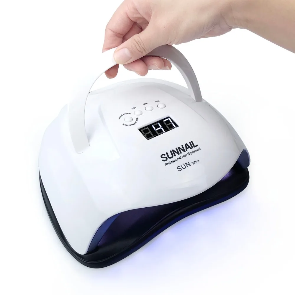 High Power SUN xplus 80/54/48W/36W UV lamp LED Nail lamp Nail Dryer For All Gels With Infrared Sensing Timer Smart Touch Button
High Power SUN xplus 80/54/48W/36W UV lamp LED Nail lamp Nail Dryer For All Gels With Infrared Sensing Timer Smart Touch Button