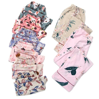 Hot sale Cozy Rayon Sleep Bottoms Women Summer Japanese Floral Pajamas Loose Home Pants Women Fresh Sleepwear Trousers
Hot sale Cozy Rayon Sleep Bottoms Women Summer Japanese Floral Pajamas Loose Home Pants Women Fresh Sleepwear Trousers
