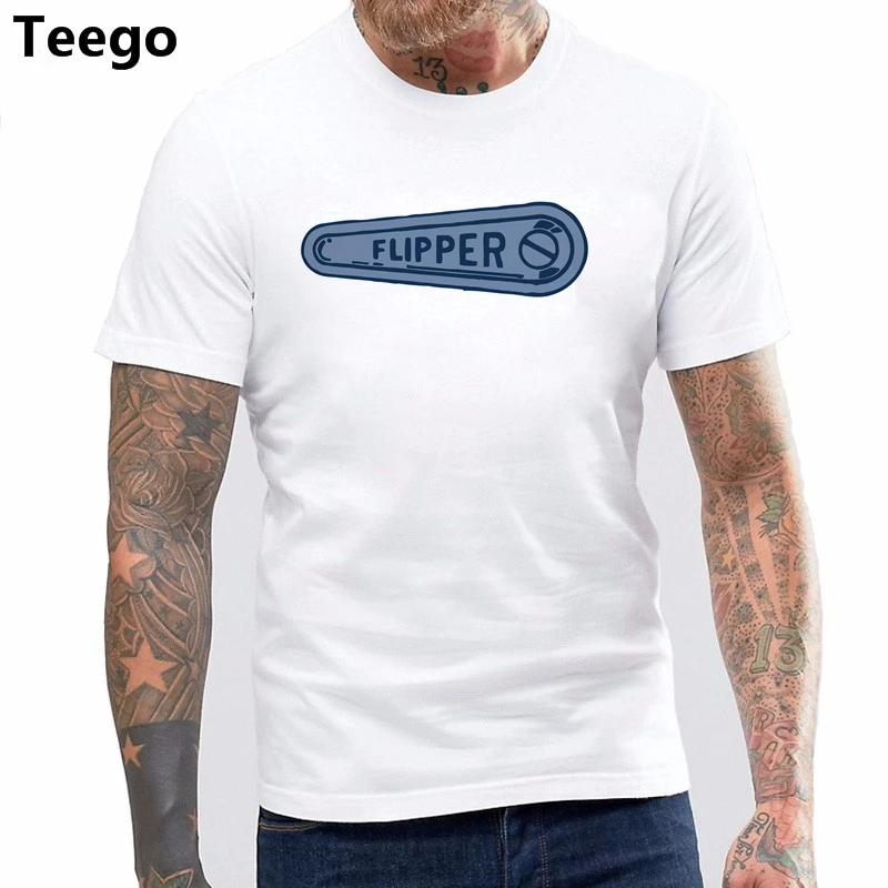 Men Tshirt Fitness T-Shirt Homme T 2017 Pinball Flipper Blue Men T Shirt Short Sleeve Cute Metal Polyester
Men Tshirt Fitness T-Shirt Homme T 2017 Pinball Flipper Blue Men T Shirt Short Sleeve Cute Metal Polyester