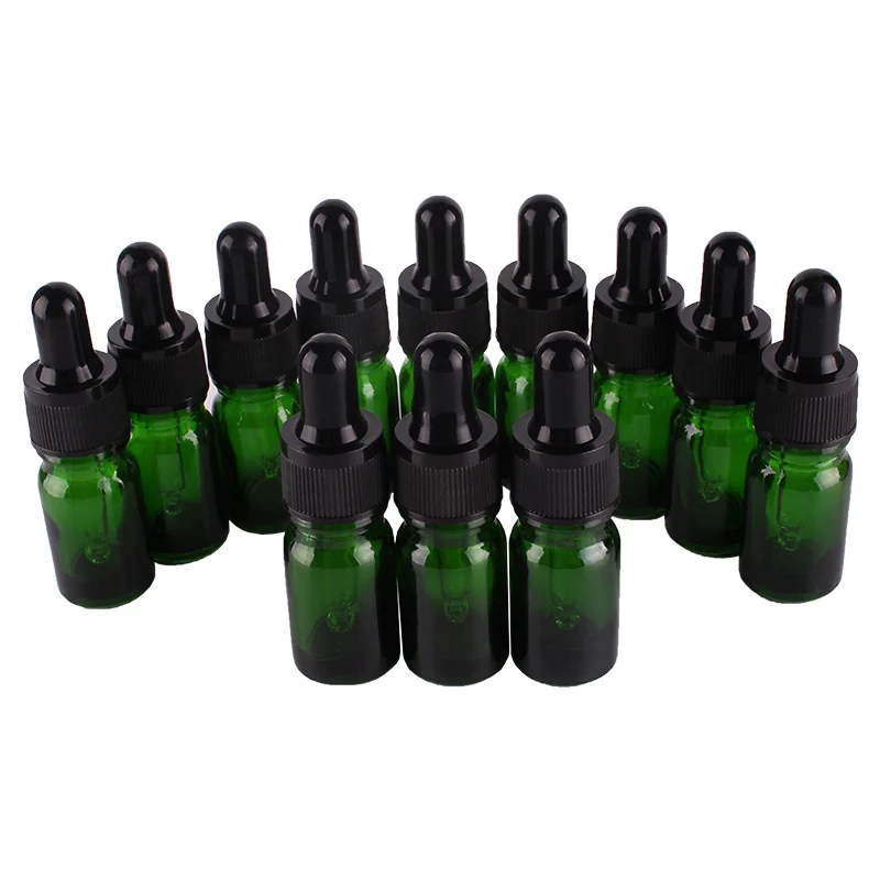 12pcs 5ml Green Glass Dropper Bottles with Pipette for essential oils aromatherapy lab chemicals
12pcs 5ml Green Glass Dropper Bottles with Pipette for essential oils aromatherapy lab chemicals