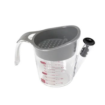 ZORASUN Utensil Cooking Meat Tools 2 Cup Fat Separator Stainers With Non-Slip Handle Measuring Cup Kitchen Accessories
ZORASUN Utensil Cooking Meat Tools 2 Cup Fat Separator Stainers With Non-Slip Handle Measuring Cup Kitchen Accessories