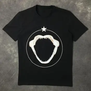 High New Novelty luxury Men Shark teeth bones T Shirts T-Shirt Hip Hop Skateboard Parkour Street Cotton T-Shirts Tee Top #a92
High New Novelty luxury Men Shark teeth bones T Shirts T-Shirt Hip Hop Skateboard Parkour Street Cotton T-Shirts Tee Top #a92