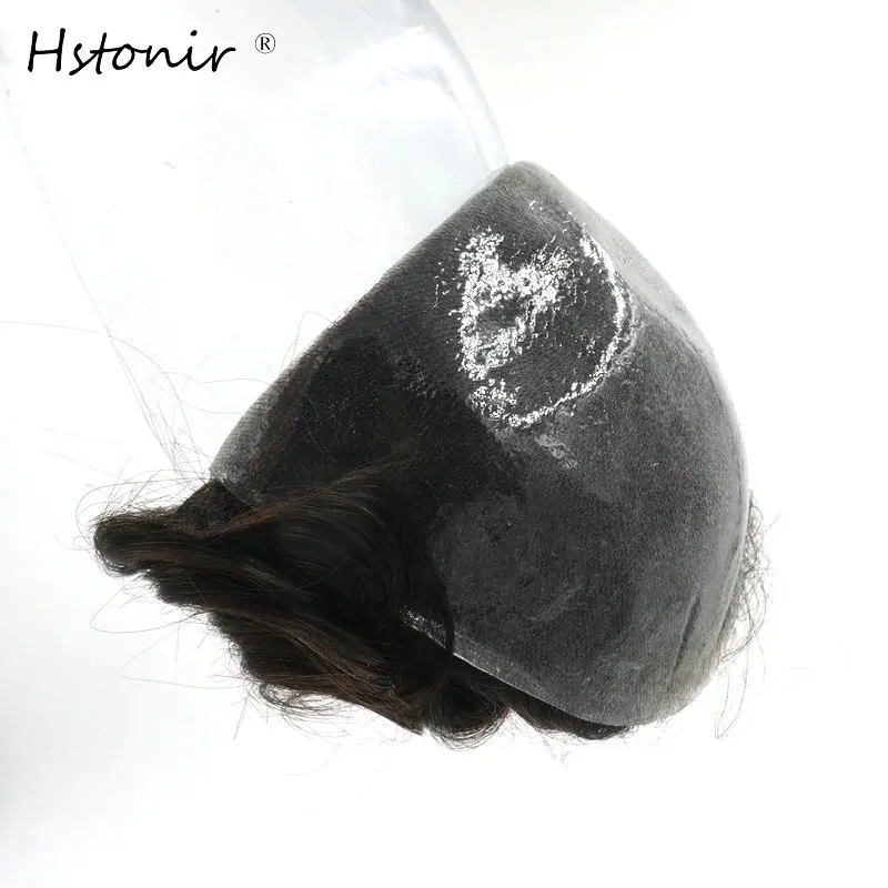 Hstonir Sticky Base Glueless Silicon Thin Skin Toupee Replacement No Tape Glue Clip Remy Hair Prosthesis Wig Hair Pieces H079
Hstonir Sticky Base Glueless Silicon Thin Skin Toupee Replacement No Tape Glue Clip Remy Hair Prosthesis Wig Hair Pieces H079