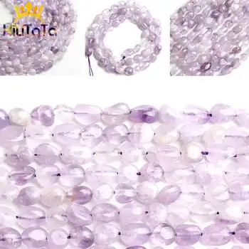 6-8mm Irregular Natural Purple Jades Stone Beads Loose Spacer Beads 15inches Strands For Jewelry Making DIY Bracelets Necklace
6-8mm Irregular Natural Purple Jades Stone Beads Loose Spacer Beads 15inches Strands For Jewelry Making DIY Bracelets Necklace