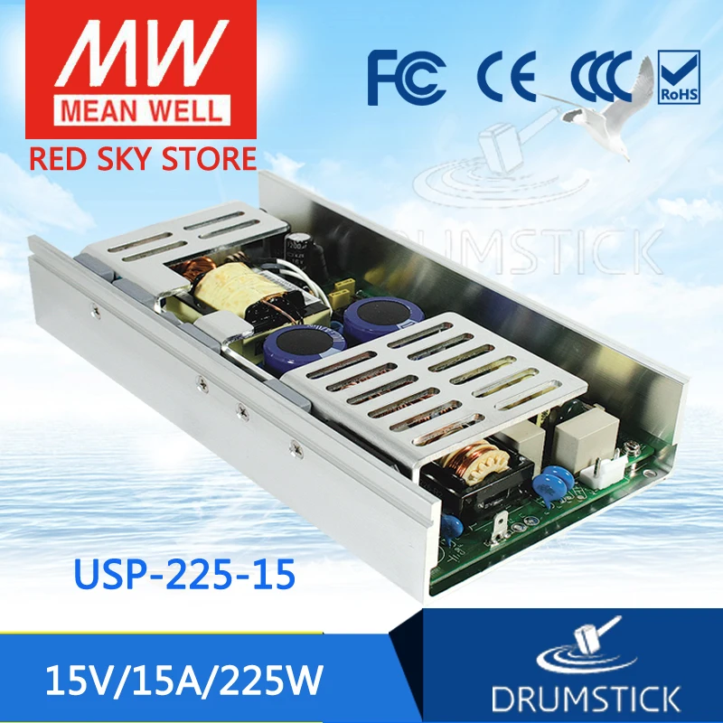 MEAN WELL USP-225-15 15V 15A meanwell USP-225 15V 225W Single Output with PFC Function Power Supply
MEAN WELL USP-225-15 15V 15A meanwell USP-225 15V 225W Single Output with PFC Function Power Supply