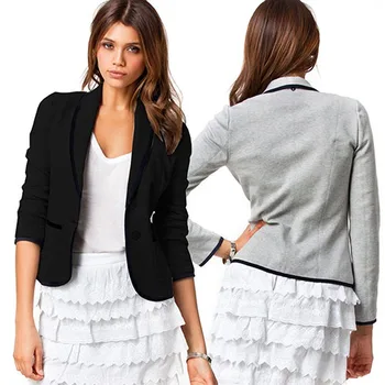 2016 Summer New and fashion Lady Fashion Spring Slim Design Short Blazer OL Jacket Lapel Coat Cardigan Tops
2016 Summer New and fashion Lady Fashion Spring Slim Design Short Blazer OL Jacket Lapel Coat Cardigan Tops
