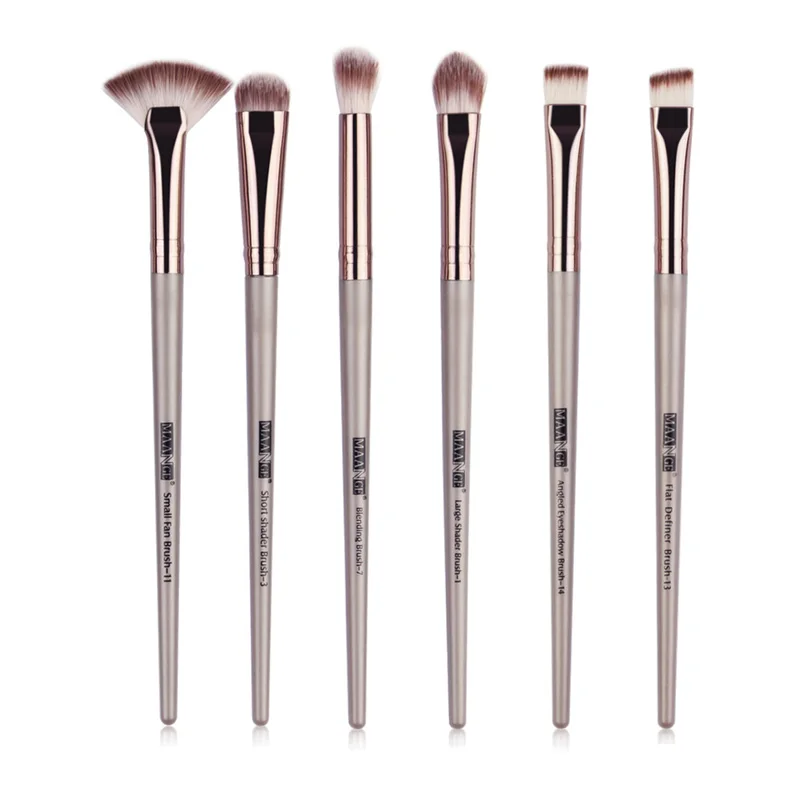 6PCs/Set Pro Makeup Brushes Set Eye Shadow Blending Eyeliner Eyelash Eyebrow Foundation Brush For Make up brochas maquillaje
6PCs/Set Pro Makeup Brushes Set Eye Shadow Blending Eyeliner Eyelash Eyebrow Foundation Brush For Make up brochas maquillaje