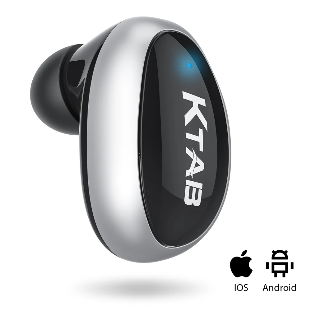 Ktab Earphones Mini Bluetooth Earphone Wireless with Microphone Bluetooth Headset Hands Free for phone Sport Invisible Earpiece
Ktab Earphones Mini Bluetooth Earphone Wireless with Microphone Bluetooth Headset Hands Free for phone Sport Invisible Earpiece