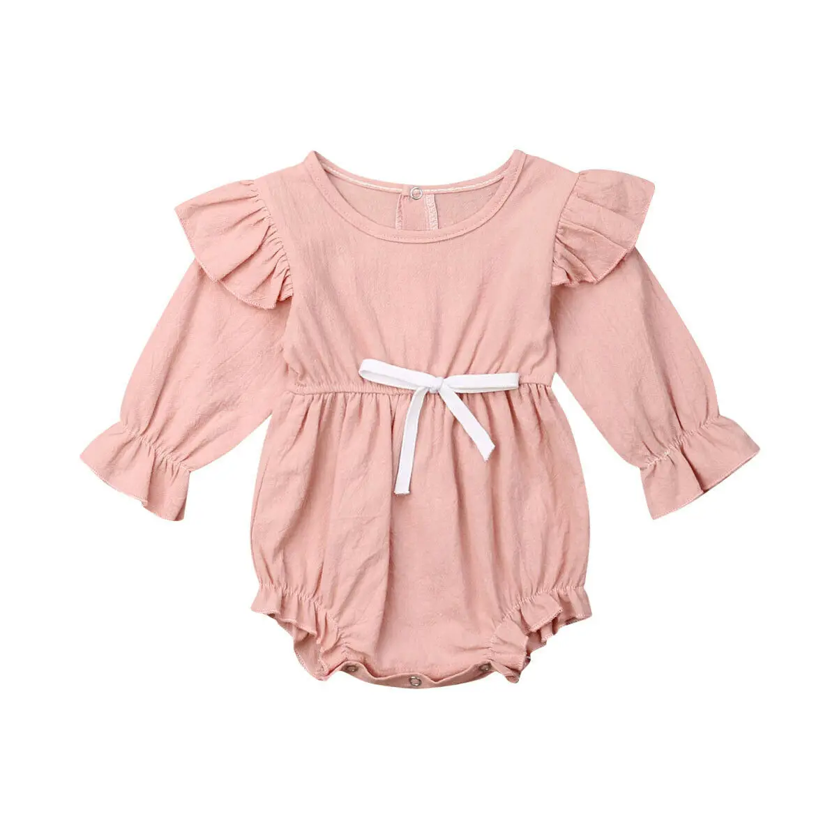 Newborn Infant Kids Baby Girl 0-24M Bodysuits Pink Long Sleeve Jumpsuit Playsuit Clothes
Newborn Infant Kids Baby Girl 0-24M Bodysuits Pink Long Sleeve Jumpsuit Playsuit Clothes