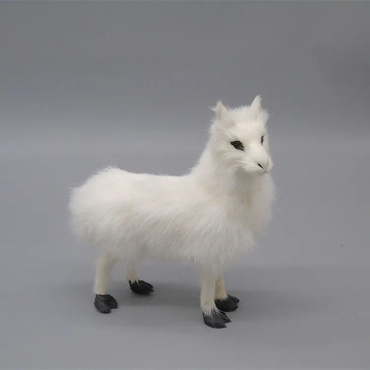 new cute simulation sheep toy polyethylene & fur white Alpaca model 16.5x17cm 089
new cute simulation sheep toy polyethylene & fur white Alpaca model 16.5x17cm 089