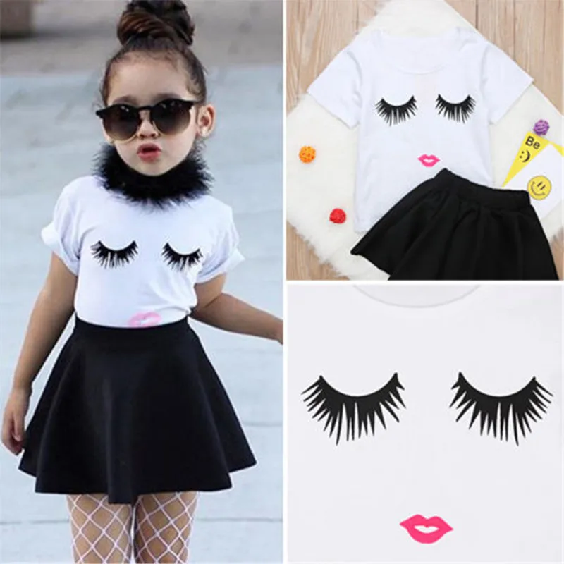 Hot Casual Toddler Baby Girls Outfits Clothes T-shirt Skirts 2PCS Mini Dress Lovely Cartoon Clothing
Hot Casual Toddler Baby Girls Outfits Clothes T-shirt Skirts 2PCS Mini Dress Lovely Cartoon Clothing