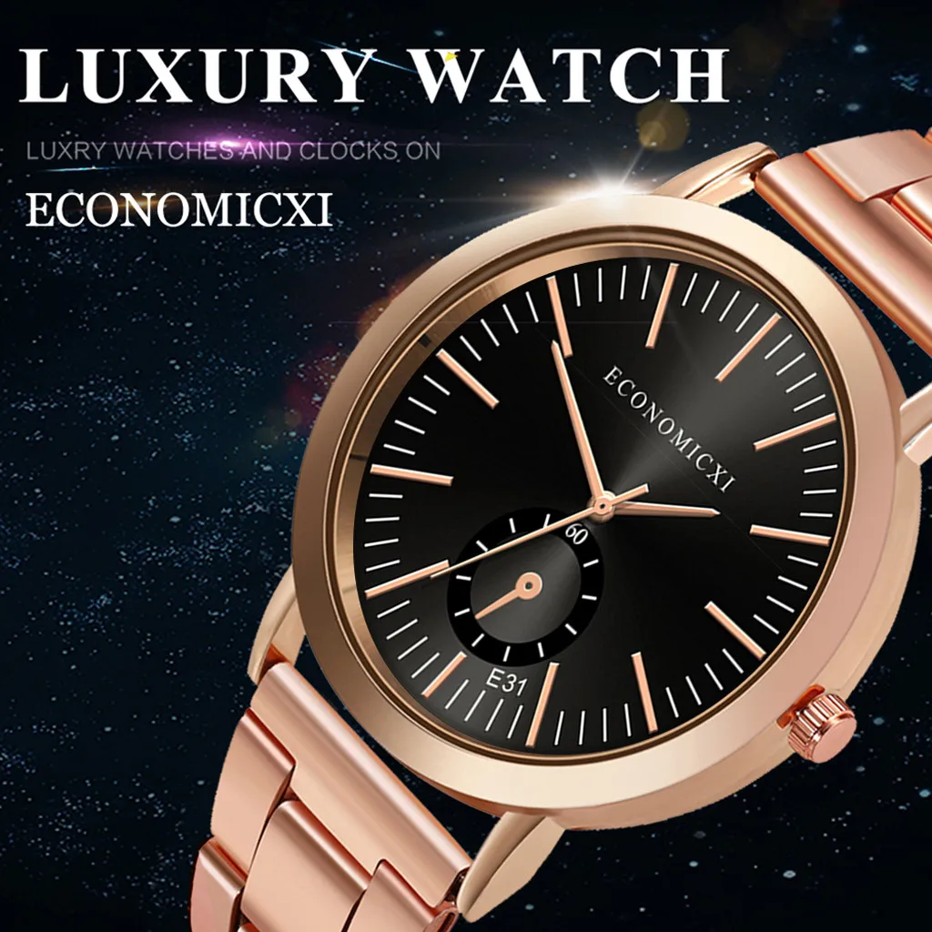 Men's Business Stainless Steel Luxury Quartz Wrist Watch Classic 2019 Men's Business Watches Classic Wristwatch Reloj Hombre
Men's Business Stainless Steel Luxury Quartz Wrist Watch Classic 2019 Men's Business Watches Classic Wristwatch Reloj Hombre