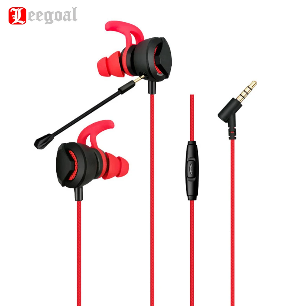 Leegoal Gaming Earbuds Earphone with Detachable Mic Strong Bass Stereo In-ear Universal Wire Control Earphones
Leegoal Gaming Earbuds Earphone with Detachable Mic Strong Bass Stereo In-ear Universal Wire Control Earphones