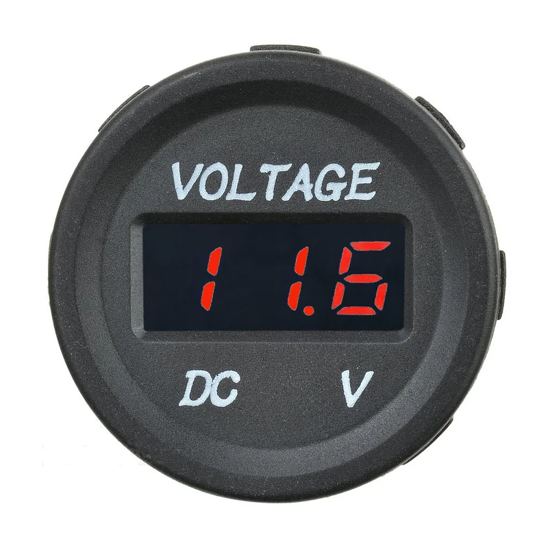 DIY 0.36'' DC 3-30V Digital Voltmeter Voltage Tester Red Bright LED Display for Solar Battery Monitor Car Motor Panel Mount
DIY 0.36'' DC 3-30V Digital Voltmeter Voltage Tester Red Bright LED Display for Solar Battery Monitor Car Motor Panel Mount
