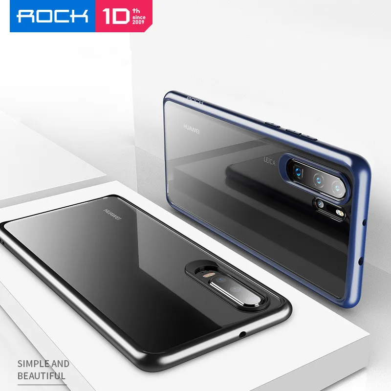 ROCK Case for Huawei P30,P30 Pro TPU+PC Fashion Luxury Transparent Back Ultra thin Shockproof Cover for Huawei P30 Pro 
ROCK Case for Huawei P30,P30 Pro TPU+PC Fashion Luxury Transparent Back Ultra thin Shockproof Cover for Huawei P30 Pro