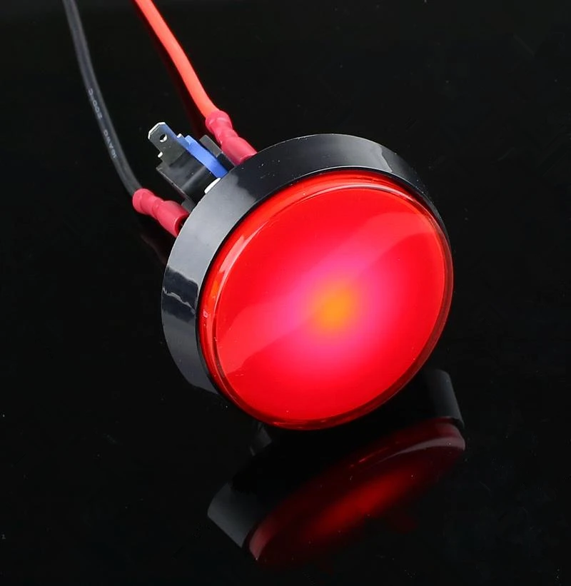 Arcade Button 5 Colors LED Light Lamp 60MM Big Round Arcade Video Game Player Push Button Switch
Arcade Button 5 Colors LED Light Lamp 60MM Big Round Arcade Video Game Player Push Button Switch