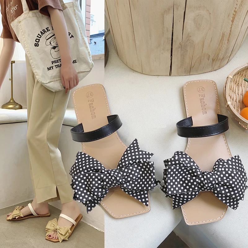 2019 New Fashion Summer Cloth Beach Slippers Women Rubber Sole Butterfly-kont Slip-on Low Heels Slipper Fashion Woman Flat Shoes
2019 New Fashion Summer Cloth Beach Slippers Women Rubber Sole Butterfly-kont Slip-on Low Heels Slipper Fashion Woman Flat Shoes
