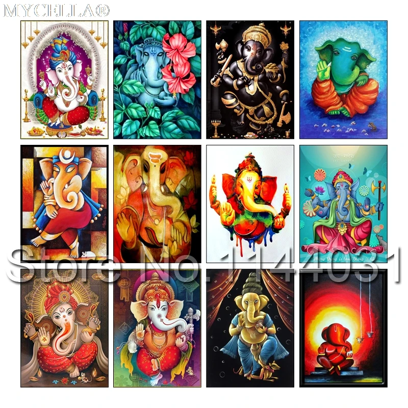 Animal DIY Diamond Painting Cross Stitch Kit Elephant Full Fill Diamond Embroidery Ganesha Picture Mosaic Christmas Child'S Gift
Animal DIY Diamond Painting Cross Stitch Kit Elephant Full Fill Diamond Embroidery Ganesha Picture Mosaic Christmas Child'S Gift