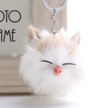 Imitation rabbit hair keychain animal pendant ladies bag car pendant cute kitten hair ball key ring pendant
Imitation rabbit hair keychain animal pendant ladies bag car pendant cute kitten hair ball key ring pendant
