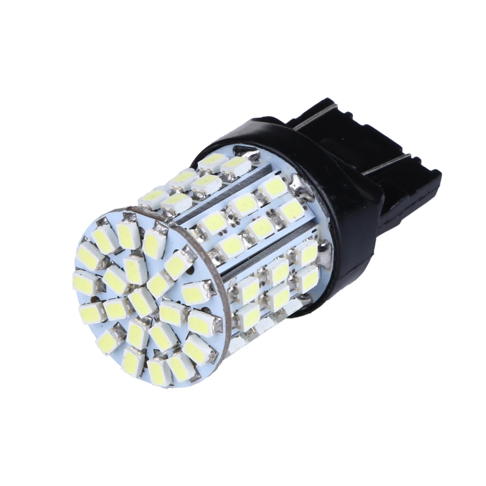 2Pcs Universal Car Brake Light T20 W21W 7443 7440 LED 64-SMD 1206 Tail Stop Brake Light Bulb Lamp White
2Pcs Universal Car Brake Light T20 W21W 7443 7440 LED 64-SMD 1206 Tail Stop Brake Light Bulb Lamp White