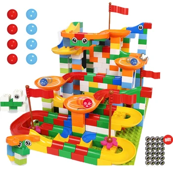 Marble Run Maze Track Building Blocks Educational Bricks ABS Slide Ball Race Gift Toy for Children
Marble Run Maze Track Building Blocks Educational Bricks ABS Slide Ball Race Gift Toy for Children