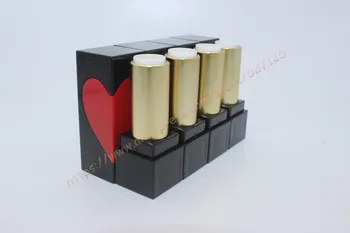 12.1mm black empty plastic square shaped Lipstick case with red love,Lip Balm Tube Empty High Quality Plastic Lipstick Tube
12.1mm black empty plastic square shaped Lipstick case with red love,Lip Balm Tube Empty High Quality Plastic Lipstick Tube