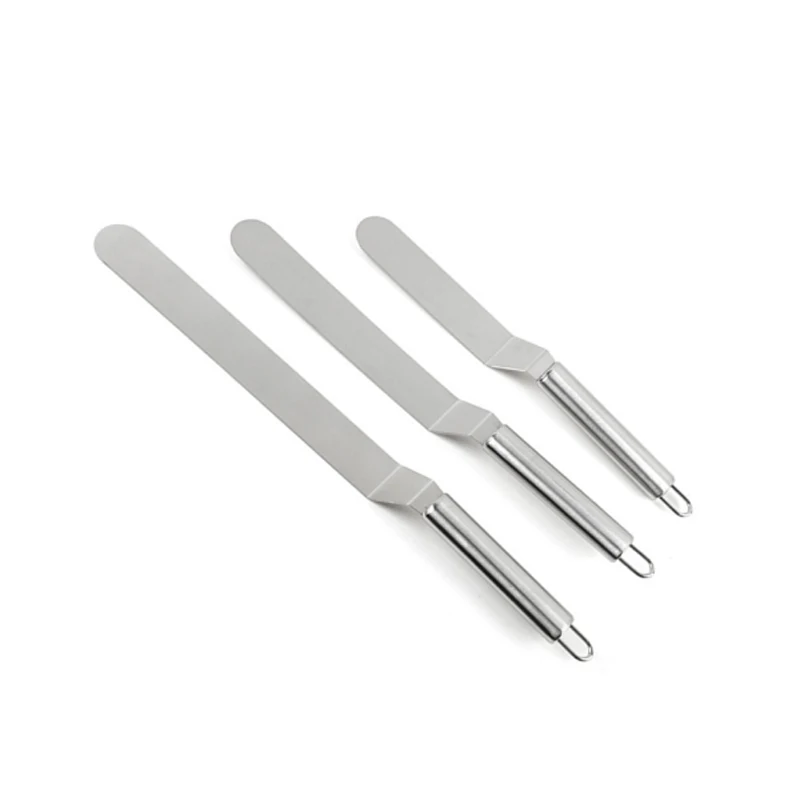 1pc 6/8/10 Inches Stainless Steel Butter Cake Cream Spatula for Cake Smoother Fondant Baking Pastry Cake Decorating Tool 7
1pc 6/8/10 Inches Stainless Steel Butter Cake Cream Spatula for Cake Smoother Fondant Baking Pastry Cake Decorating Tool 7