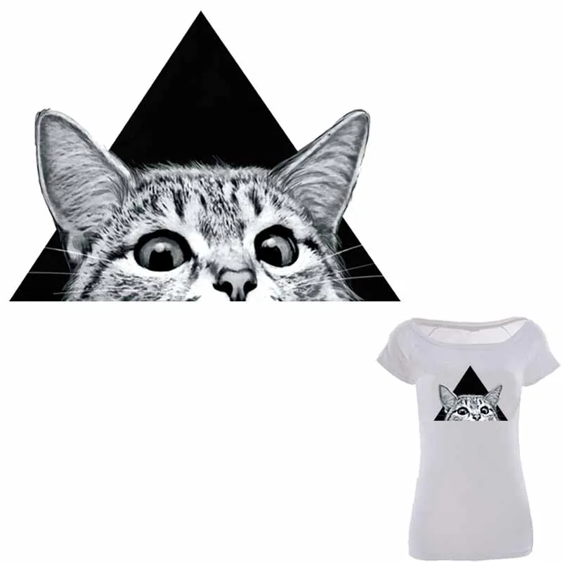 Colife Triangle Cat Patches For Clothes 25*18cm A-level Washable Patch Iron On Transfers Easy Print By Household Irons
Colife Triangle Cat Patches For Clothes 25*18cm A-level Washable Patch Iron On Transfers Easy Print By Household Irons