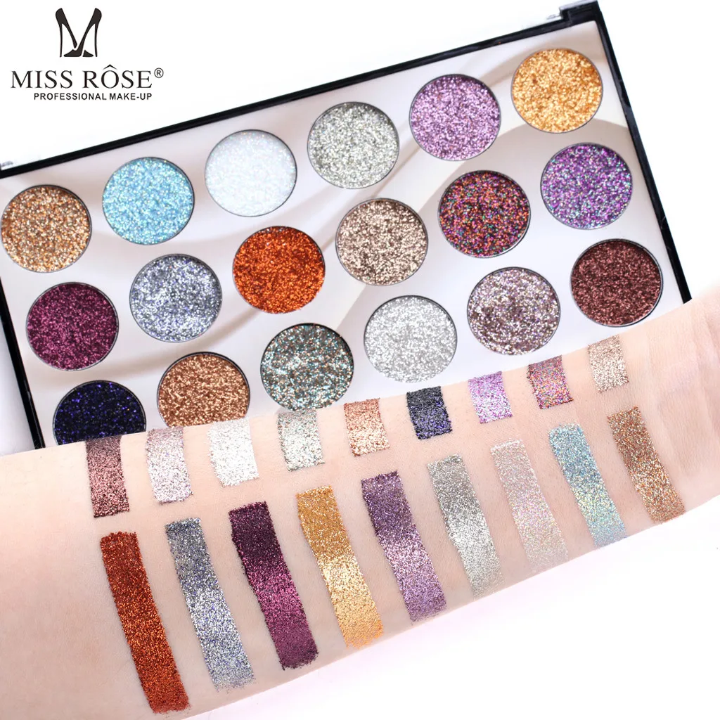 18 Color Sequins Pink Eye Shadow Glitter Shiny Eyeshadow Golden Onion Powder Metallic Eye Shadow Highlighter Eyeshadow M0412
18 Color Sequins Pink Eye Shadow Glitter Shiny Eyeshadow Golden Onion Powder Metallic Eye Shadow Highlighter Eyeshadow M0412