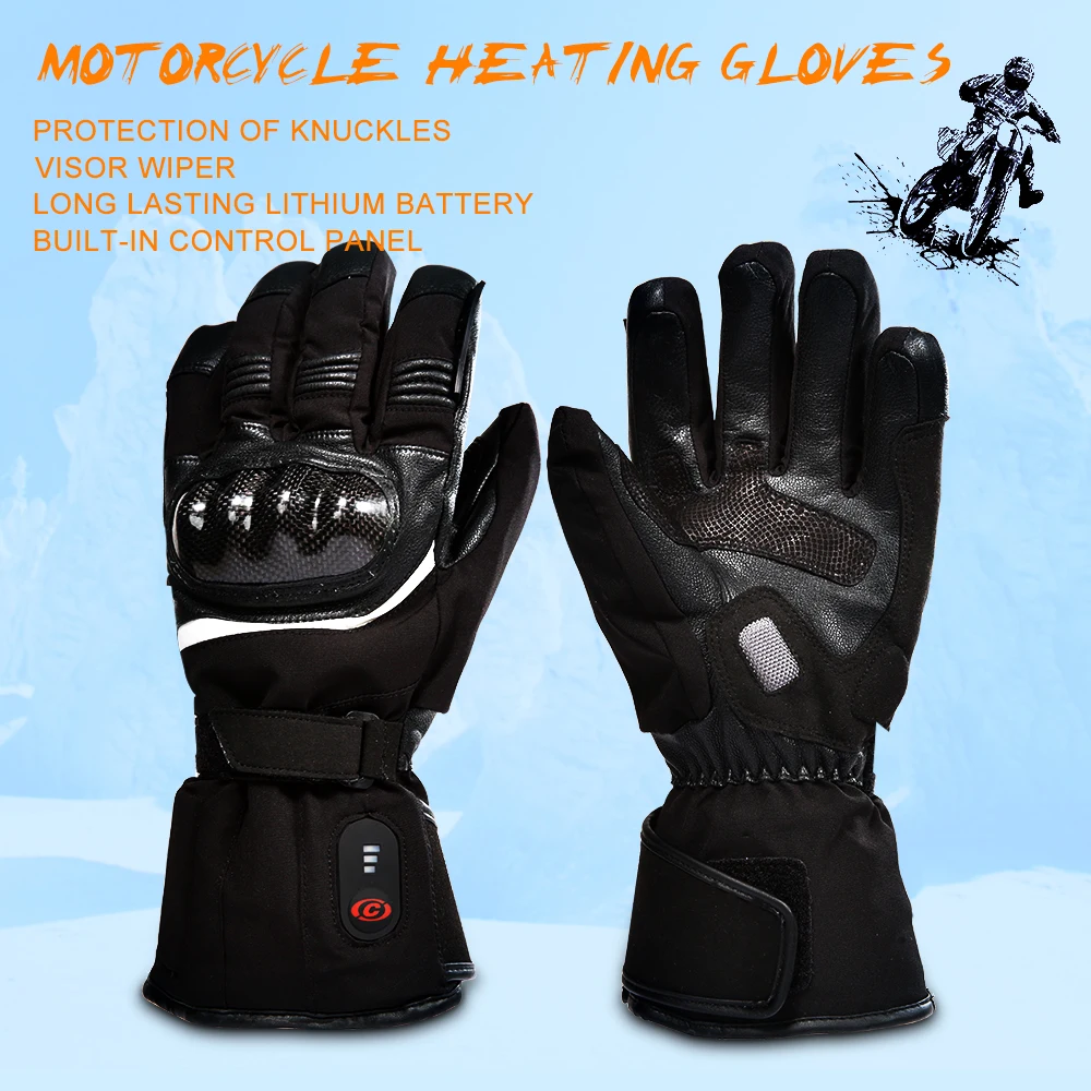 Motorcycle heated gloves riding racing motorbike winter Outdoors Sports battery Electric Heating hand warmer 3 levels control
Motorcycle heated gloves riding racing motorbike winter Outdoors Sports battery Electric Heating hand warmer 3 levels control