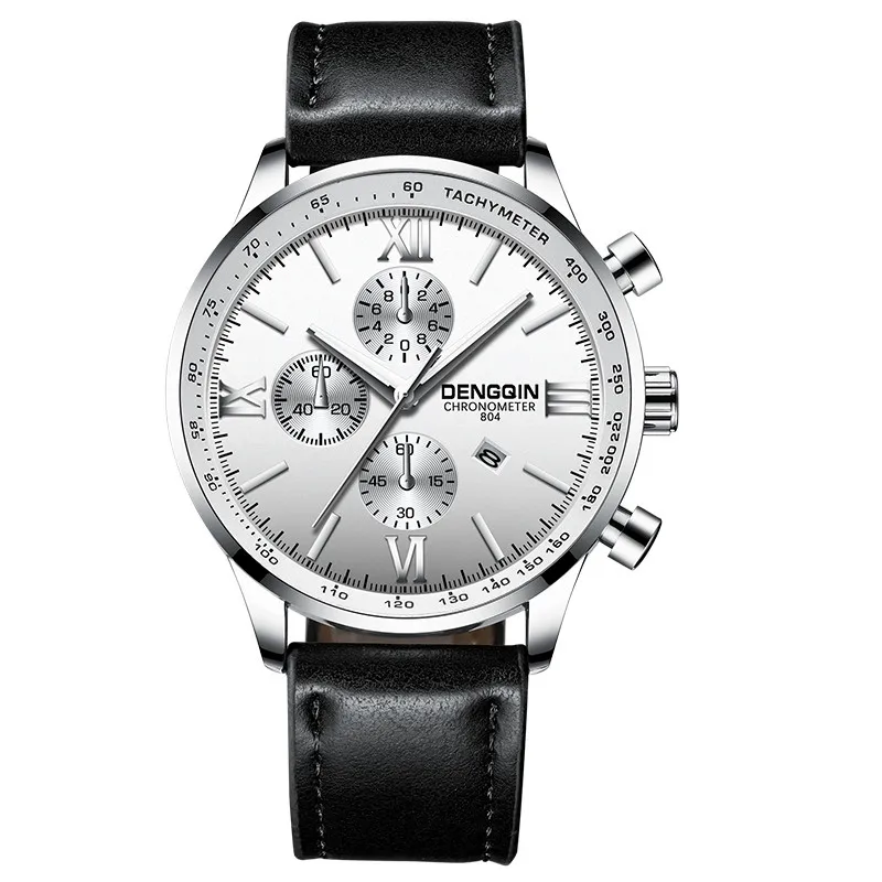 Fashion Men's Watch Leather Military Casual Analog Quartz Date Wrist Watch Mens Stainless Steel Business Watches Clock Relogio
Fashion Men's Watch Leather Military Casual Analog Quartz Date Wrist Watch Mens Stainless Steel Business Watches Clock Relogio