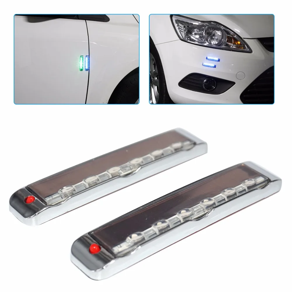DWCX 2x Car Door Edge Solar LED Strobe Warning Light Bumper Guard Scratch Protector for VW Audi BMW Peugeot Chevrolet Toyota
DWCX 2x Car Door Edge Solar LED Strobe Warning Light Bumper Guard Scratch Protector for VW Audi BMW Peugeot Chevrolet Toyota